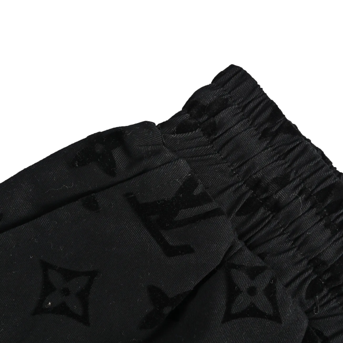 Louis Vuitton/Louis Vuitton flocked presbyopic shorts